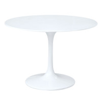 Fine Mod Imports FMI1149-36-WHITE Flower Table 36